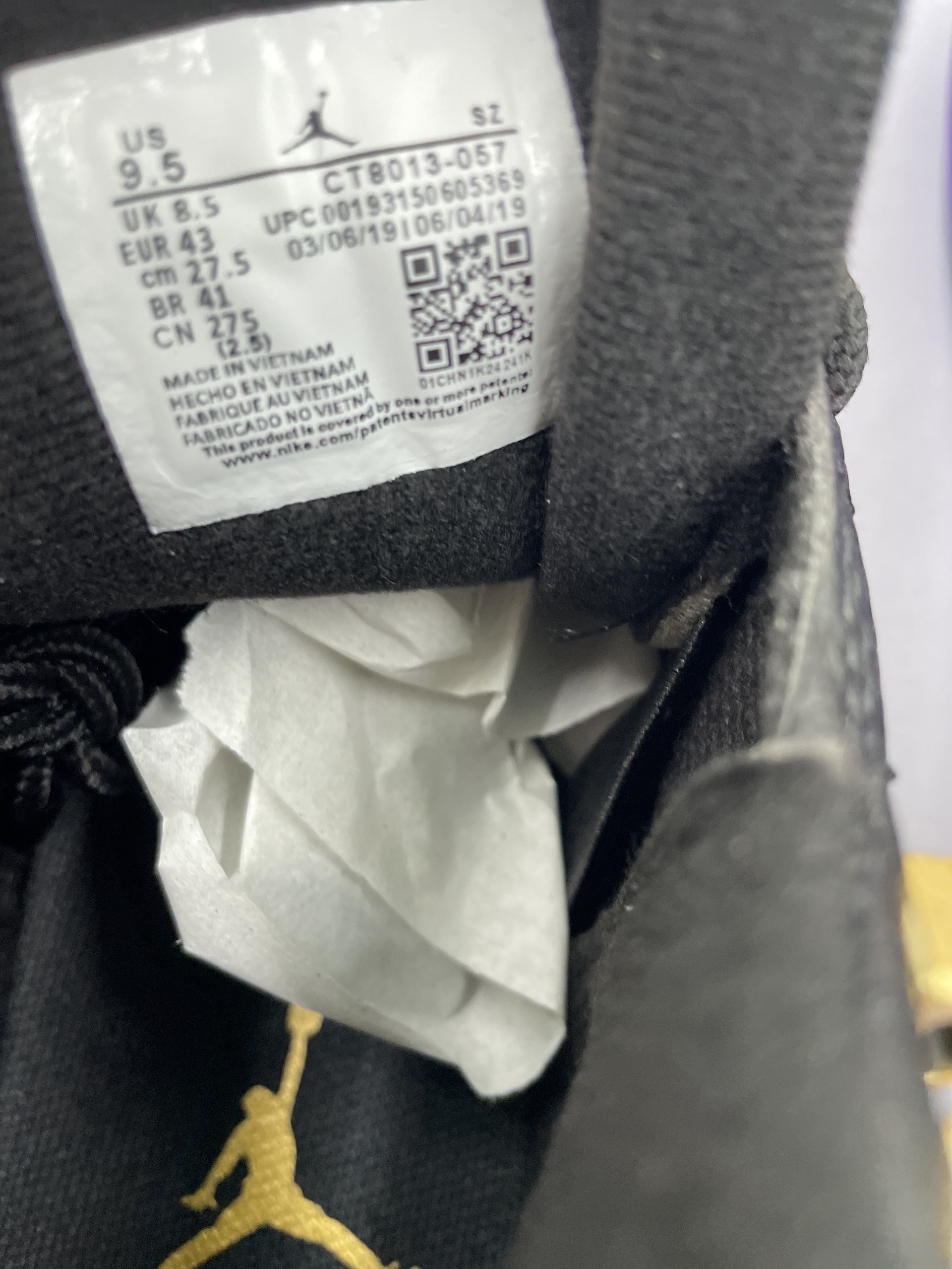 AJ12高帮纯原男款篮球鞋世界杯黑白金乔12高颜值气垫运动鞋