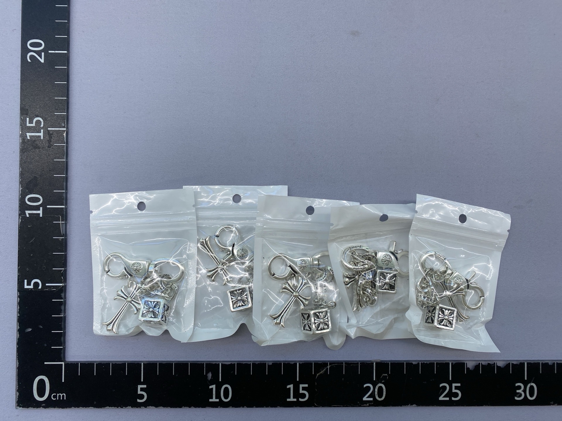 Crodor element trouser chain bag hanging chain sword ball cross waist chain lobster clasp pendant jeans chain