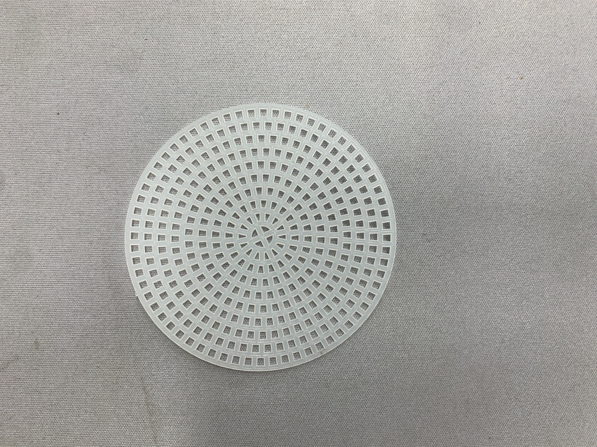 Plastic mesh grids round bag hair-styling sheet diy hand-woven wool bag bottom inner support hair-styling grids bottom sheet