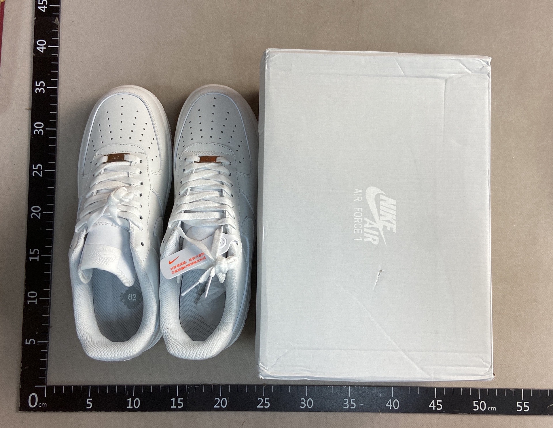 Authentic air force 1 white sneakers – nike official white shoes – men’s and women’s af1 ’07 low casual skate shoes