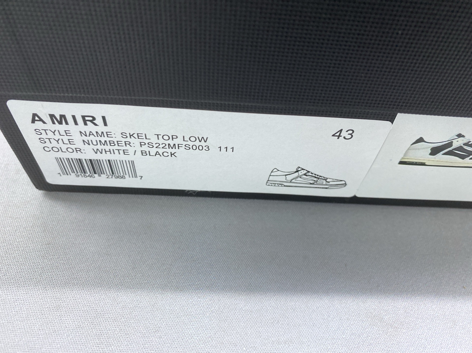 Gd version/dg version, emil skeleton sneakers, correct everted tongue details, correct bone shape, correct double-layer thickened leather, the only correct batch on the market
