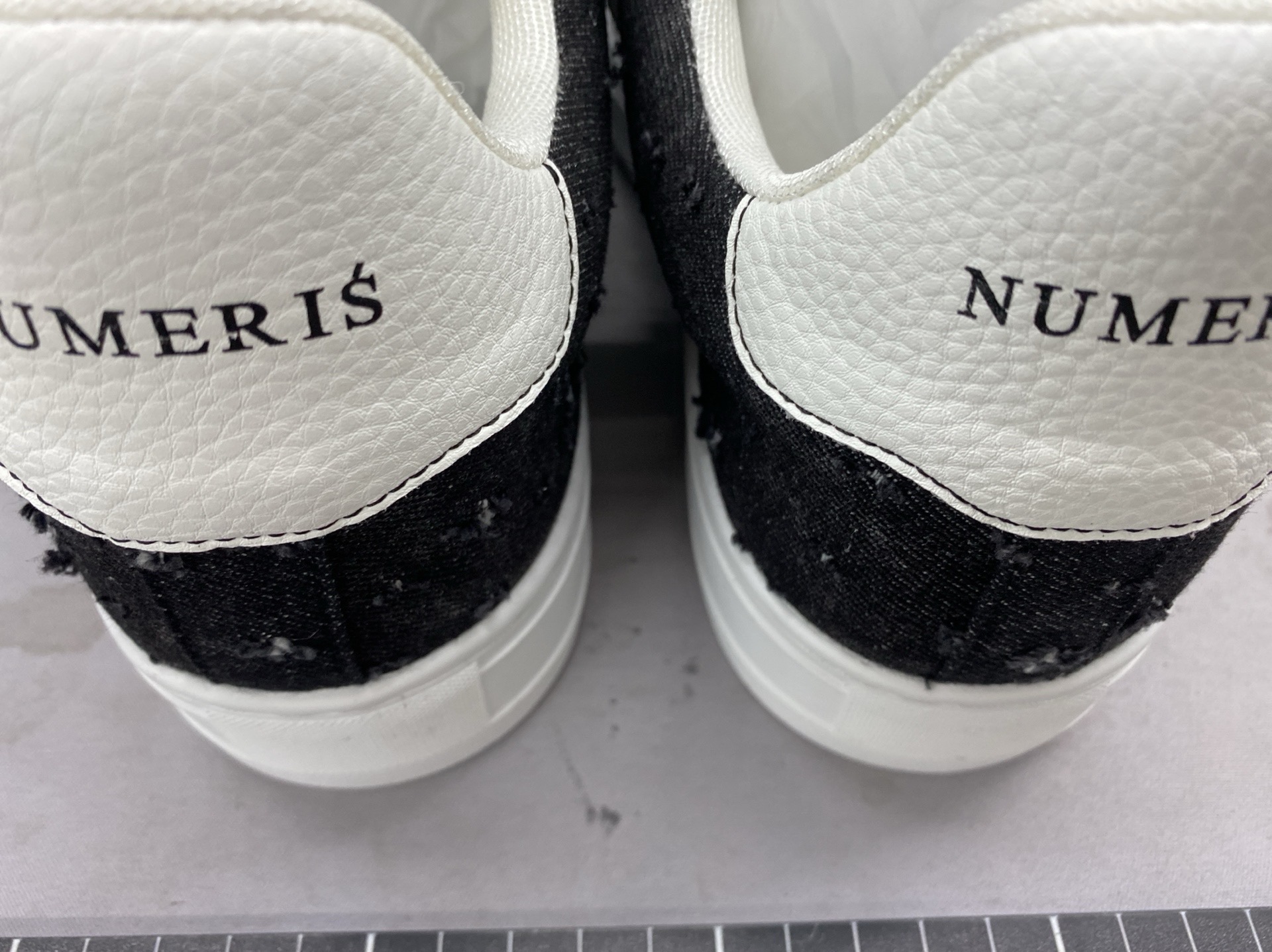现货NUMERIS运动鞋男手工喷绘帆布鞋时尚潮流个性定.制板鞋