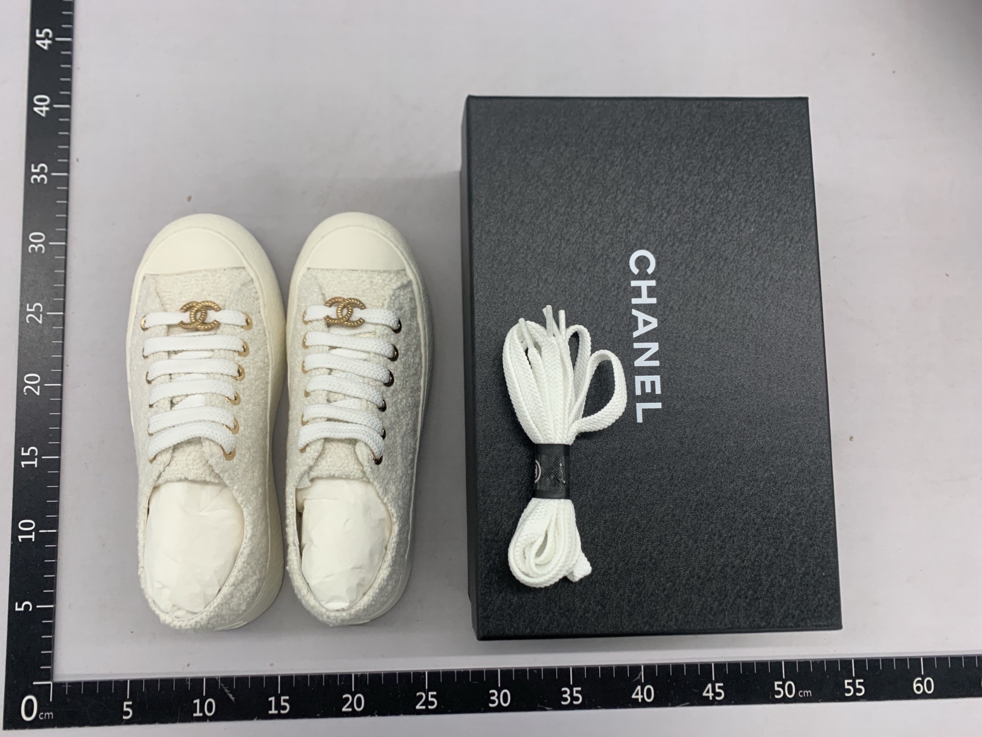 Classic summer new genuine leather tweed metal buckle height increasing thick sole casual sneakers white shoes for women
