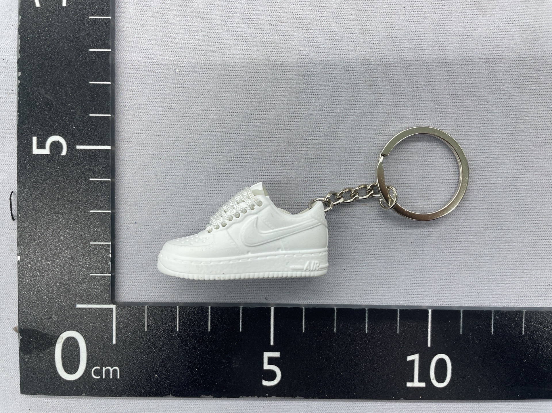 Af1 no. 1 mini shoe mold keychain 3dstereo shoe pendant bag accessories trendy brand co-branded pendant