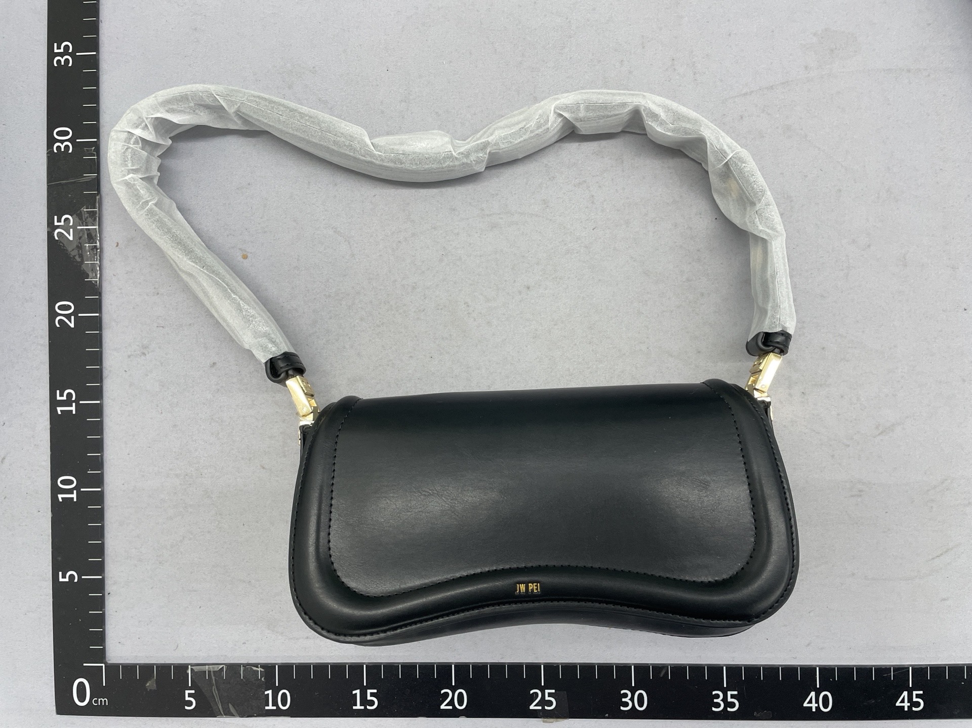 Jw pei pudding bag joy niche style shoulder bag women’s bag black underarm commuter bag