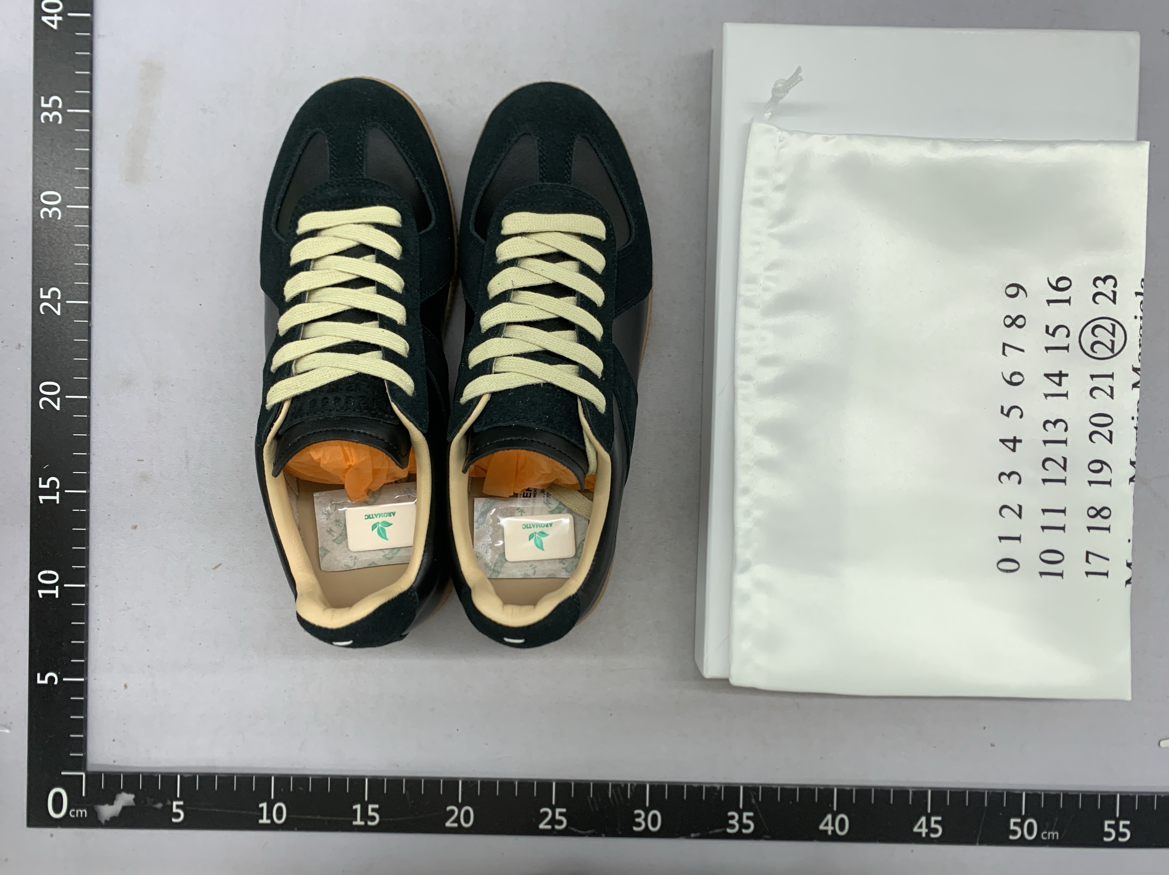 Mm6 white shoes