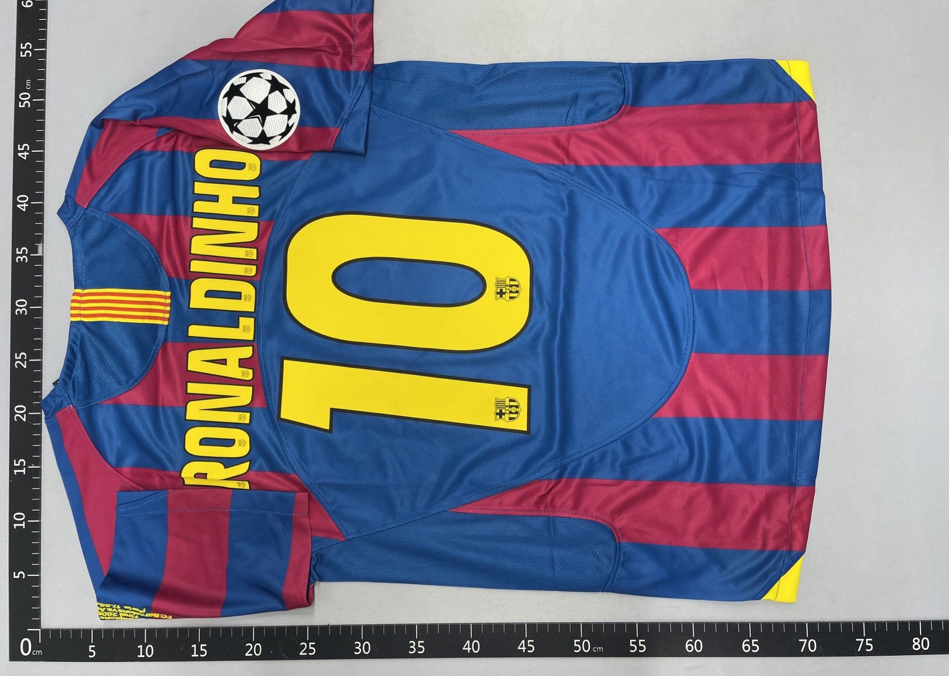 Retro barcelona no. 10 messi classic jersey barcelona football jersey
