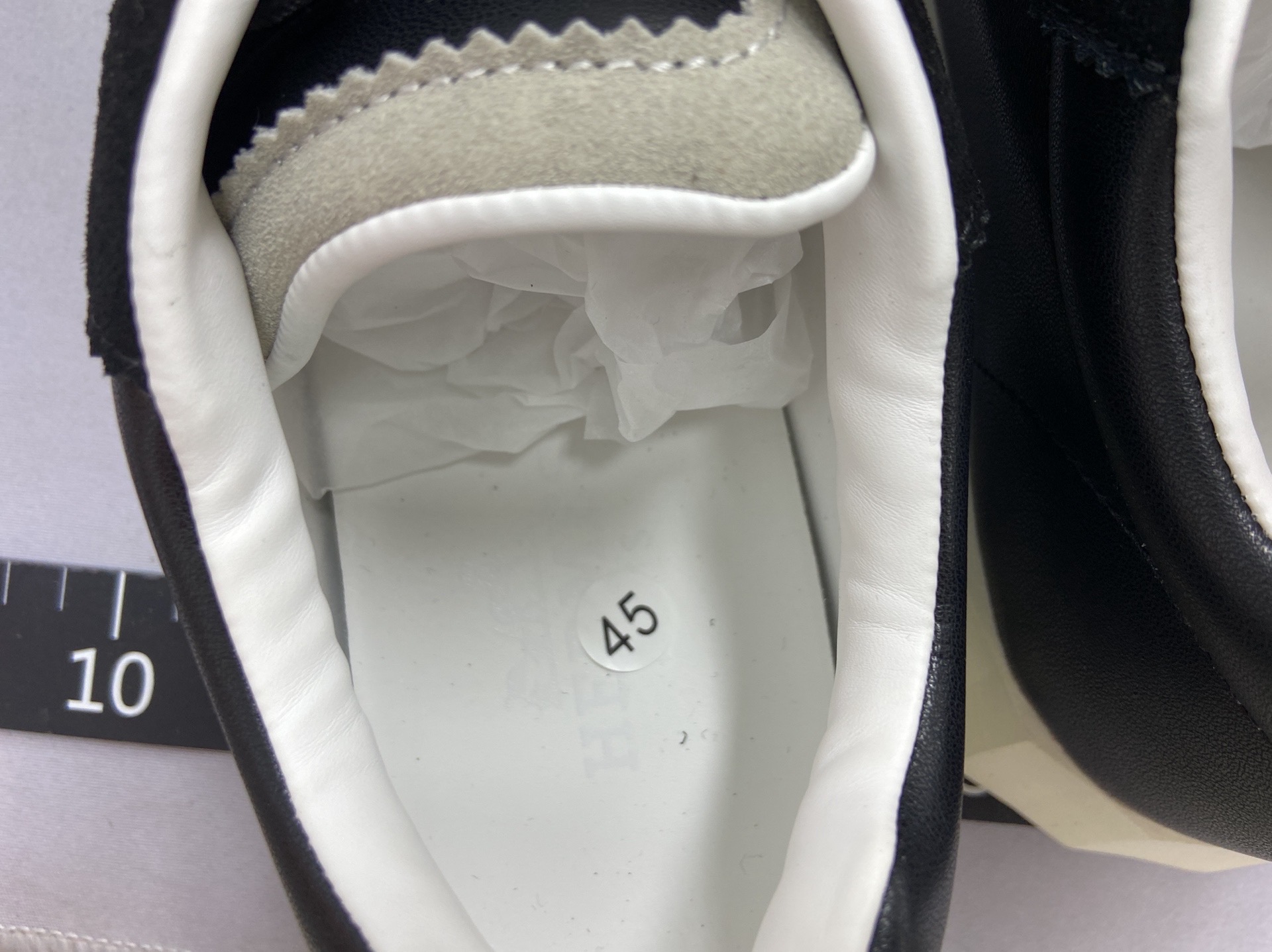 Genuine leather european station h home men’s shoes trendy brand plaid sneakers casual 25 summer breathable sports shoes light luxury classy feeling