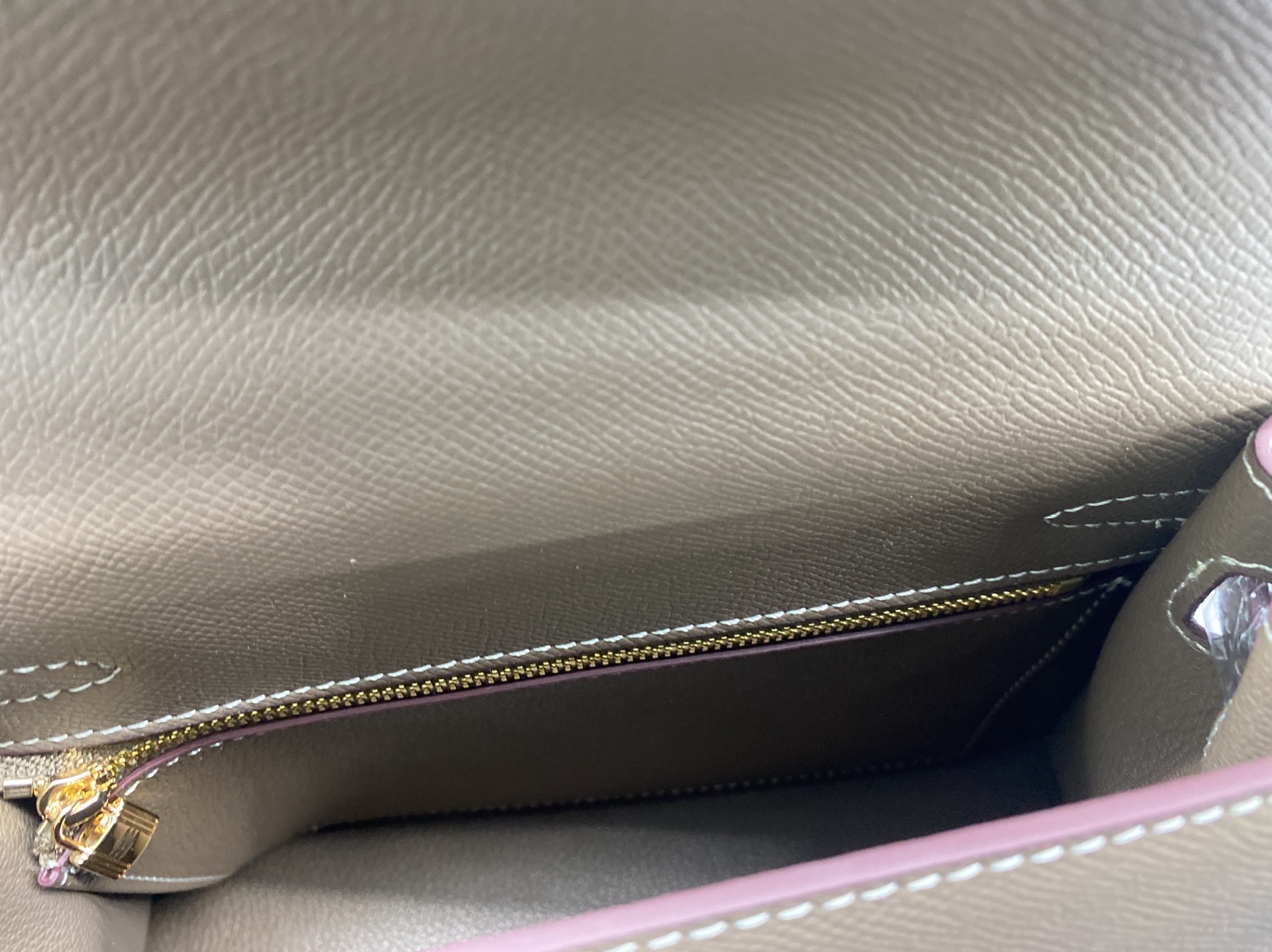 Palm print cowhide second generation kelly bag 2025new arrivalmini genuine leather satchel shoulder crossbody genuine leather women’s bag