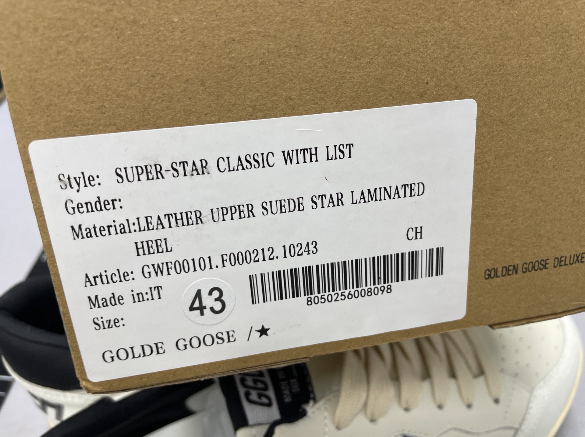 Korean gg distressed star dirty shoes for women 2024 classic easiest for match men’s sneakers hidden heel dirty cowhide white shoes
