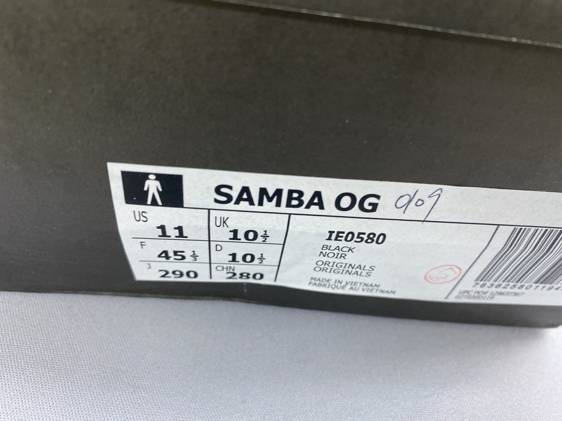 Wales bonner x ad originals samba classic samba dance series gentleman’s training football style easiest for matchlow anklecasual sports sneakers black and white horsehair ie0580 35-47
