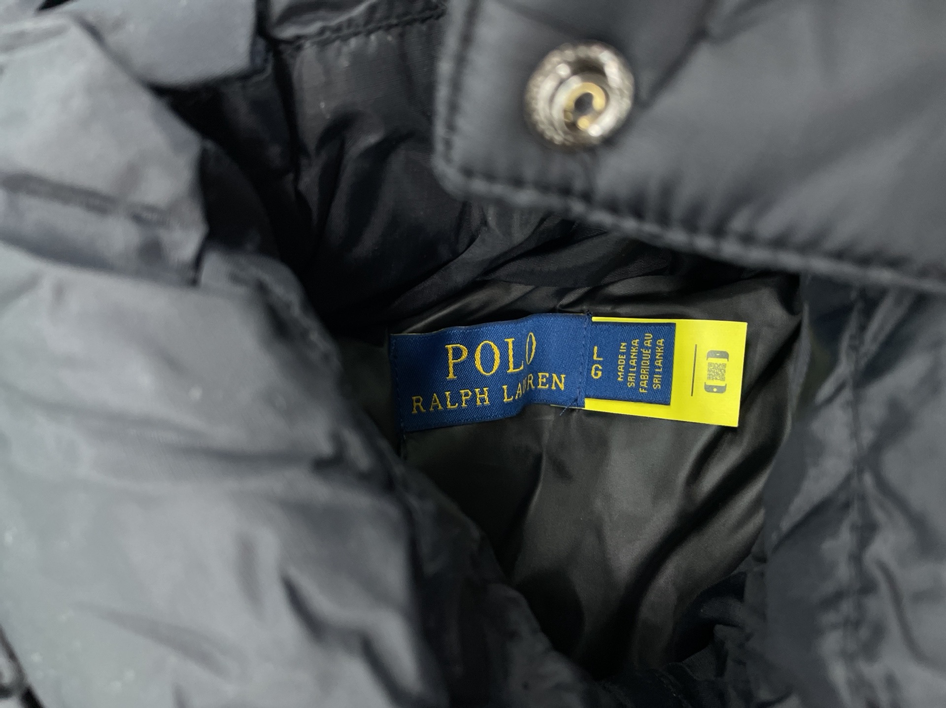 Cross-border correct version of ralph pony outwear cotton jacket thickenednew arrival men’s and women’s hooded windproof removable hood jacket